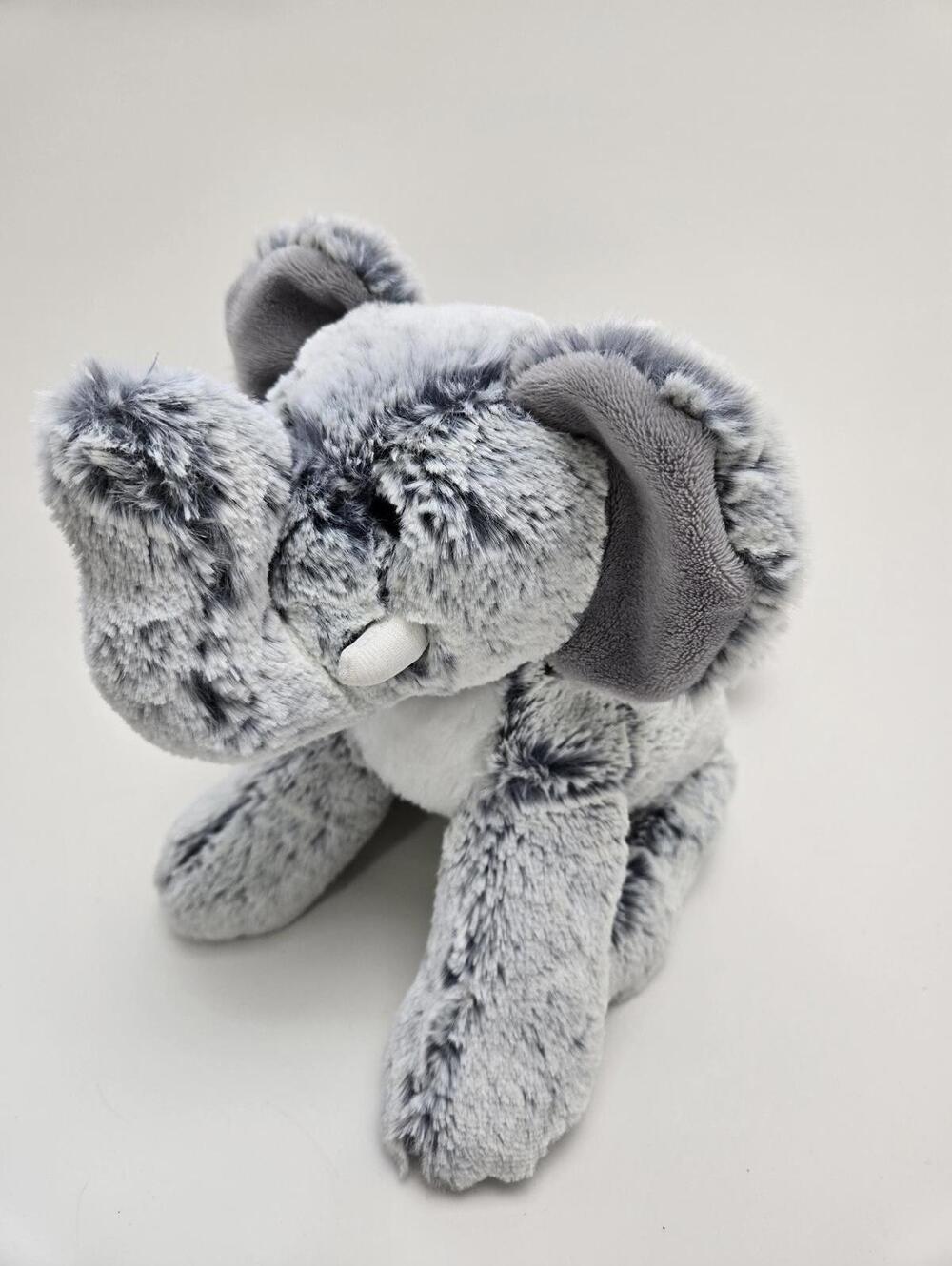 Aurora Gray Elephant, New without Tag. Vintage Plush (11 inch)